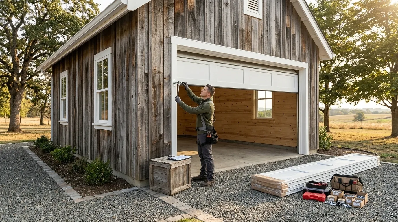 What Replacing a Garage Door Actually Involves Here