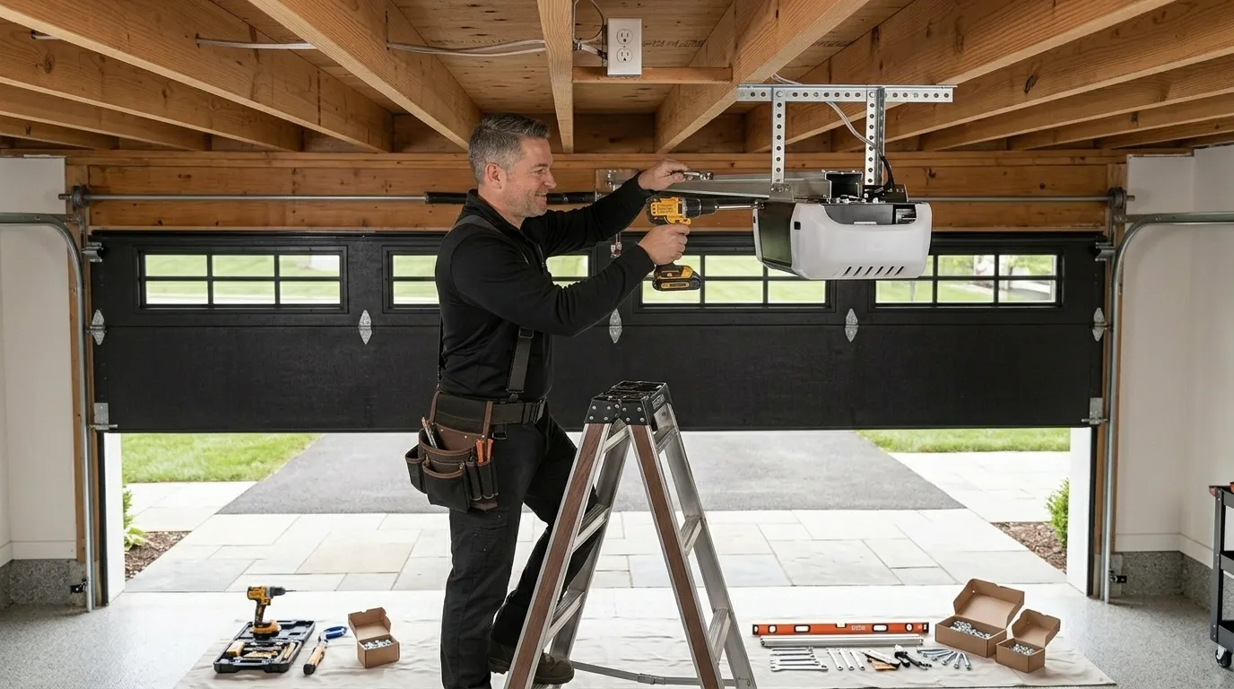 Commercial garage doors
