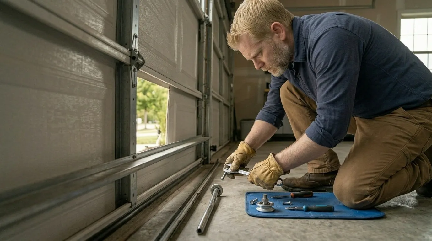 Repaired & tested - Rochester Hills garage door service