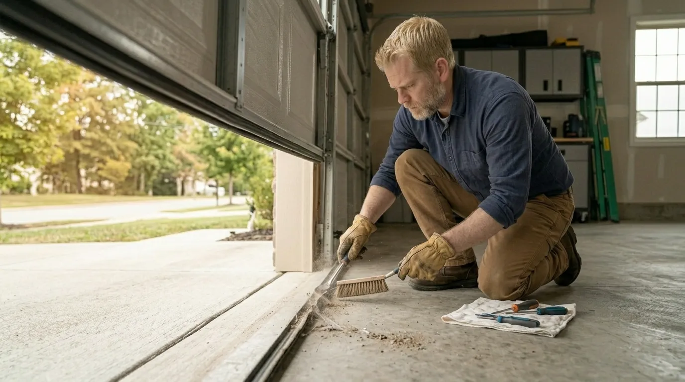 Commercial roll-up garage door