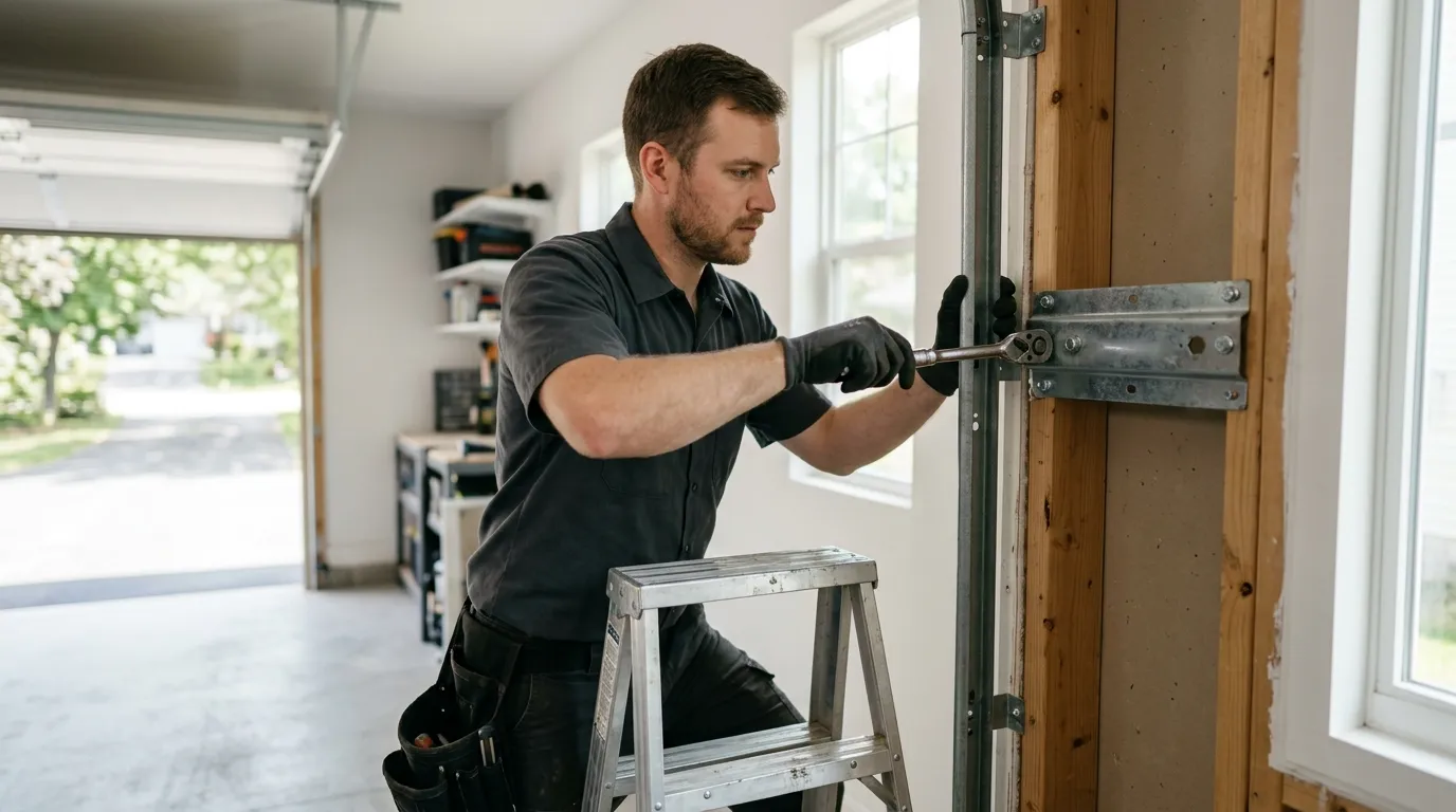 Repaired & tested - Rochester Hills garage door service