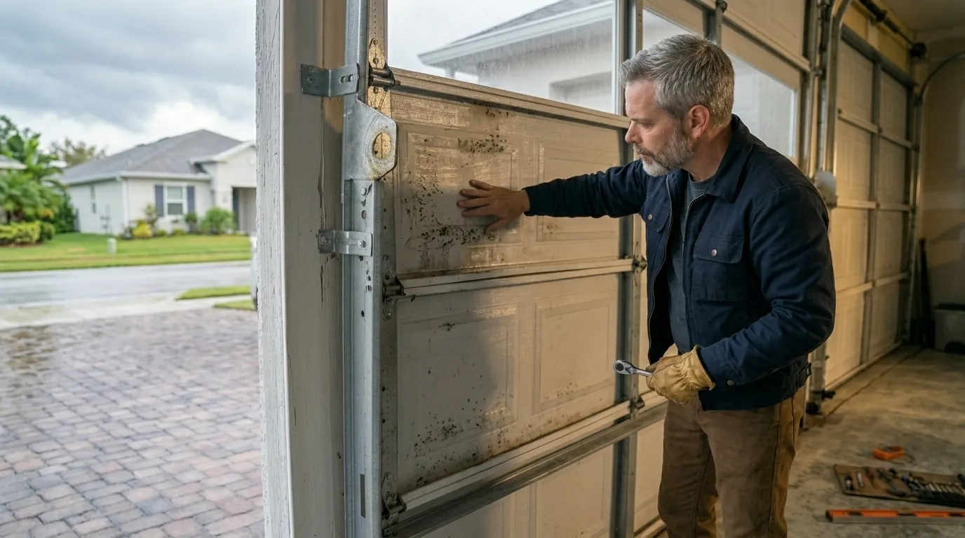 Repaired & tested - Rochester Hills garage door service