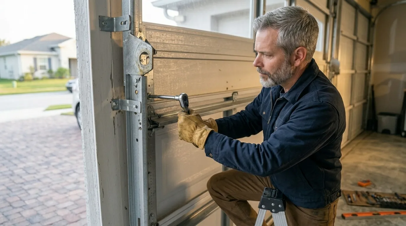 Repaired & tested - Rochester Hills garage door service