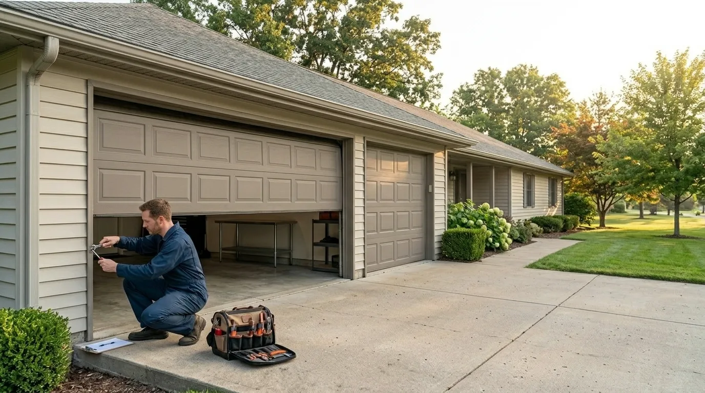 On-site diagnosis - Rochester Hills garage door service
