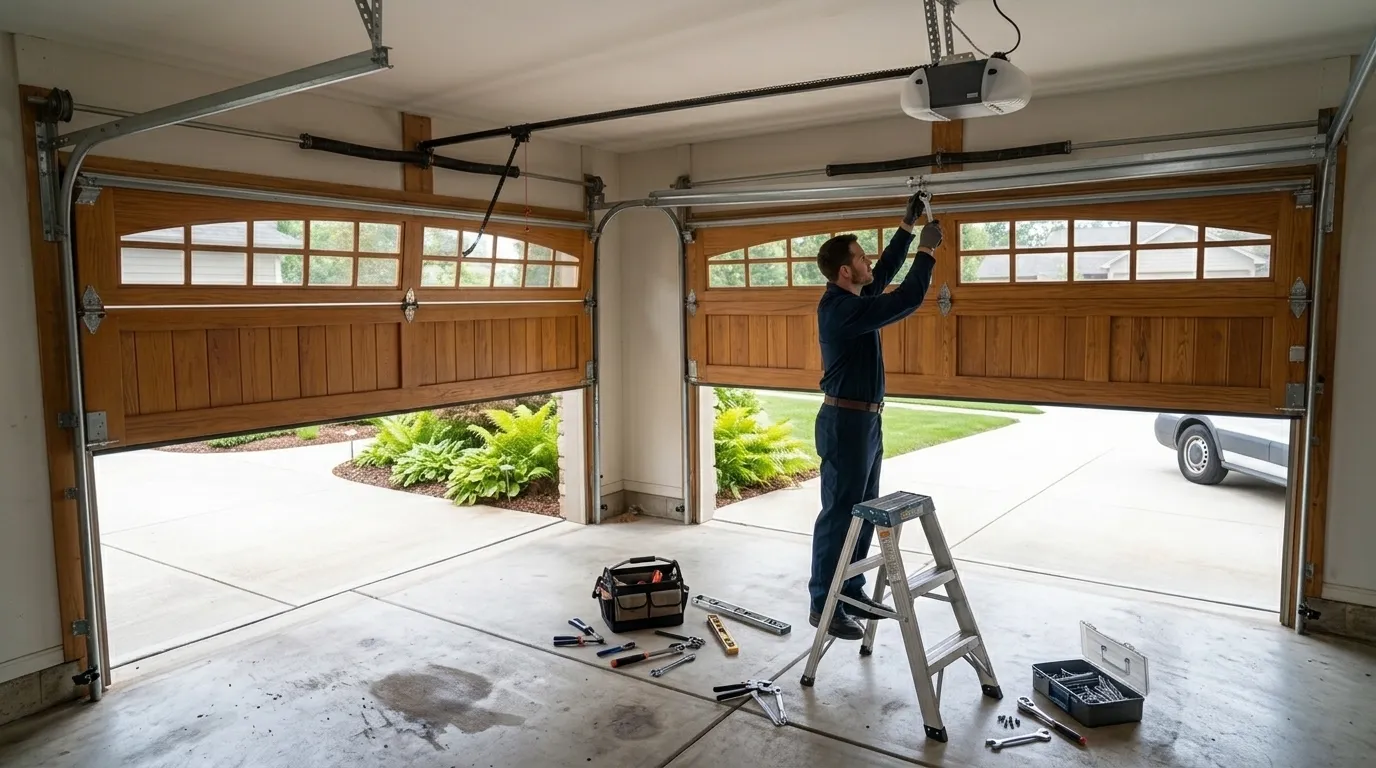 On-site diagnosis - Rochester Hills garage door service