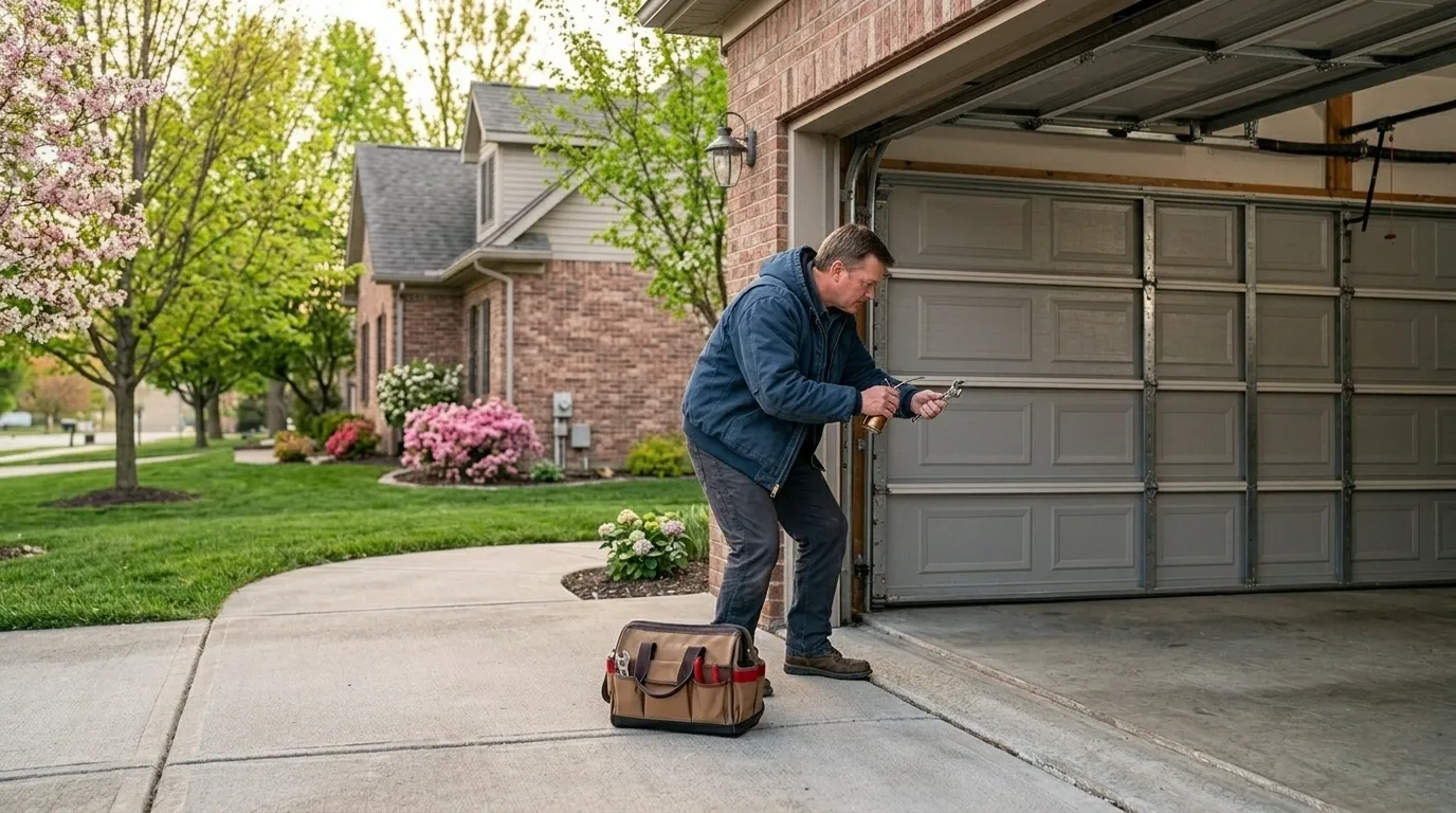 On-site diagnosis - Rochester Hills garage door service