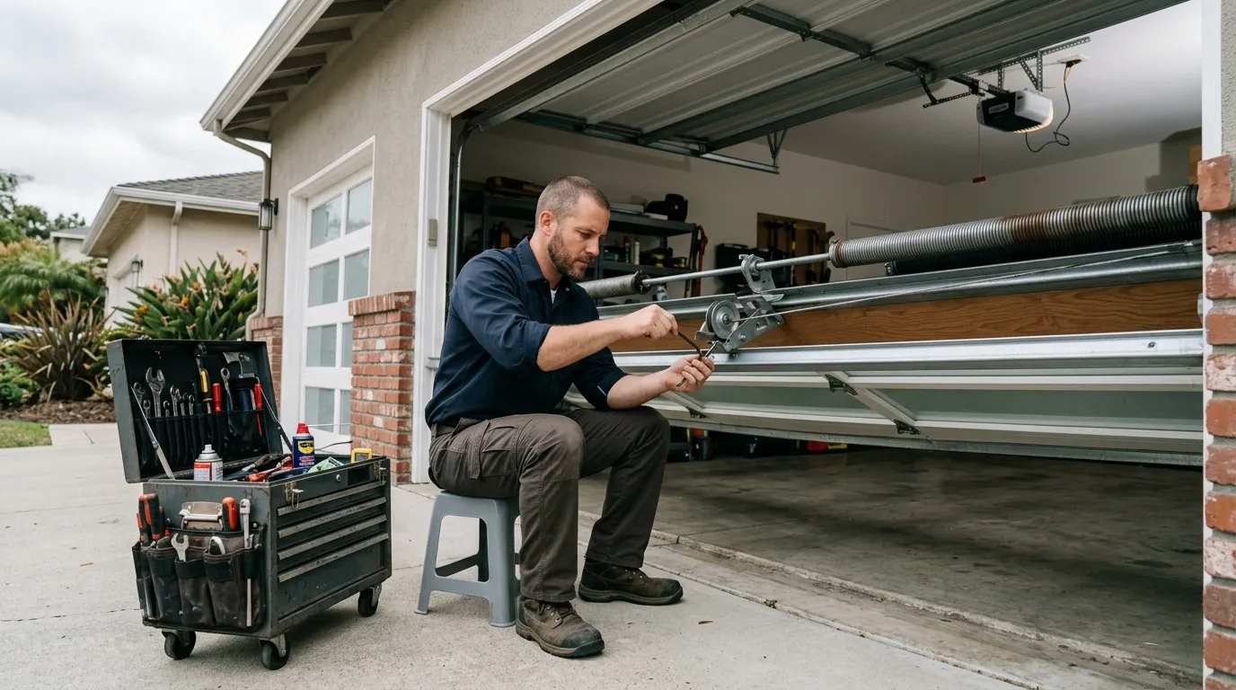 On-site diagnosis - Rochester Hills garage door service