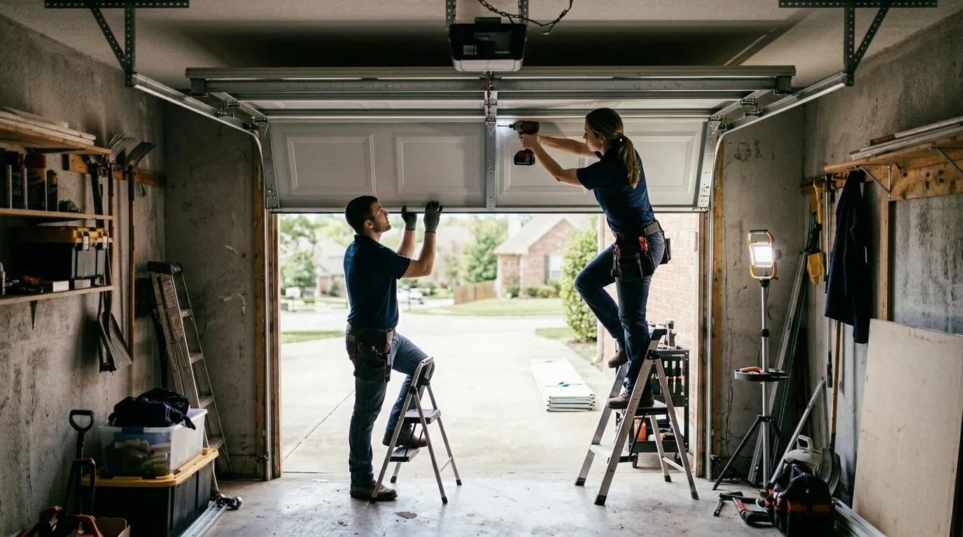 On-site diagnosis - Rochester Hills garage door service