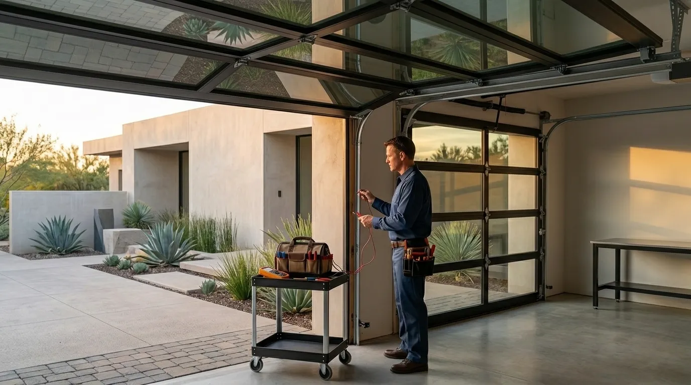 On-site diagnosis - Rochester Hills garage door service