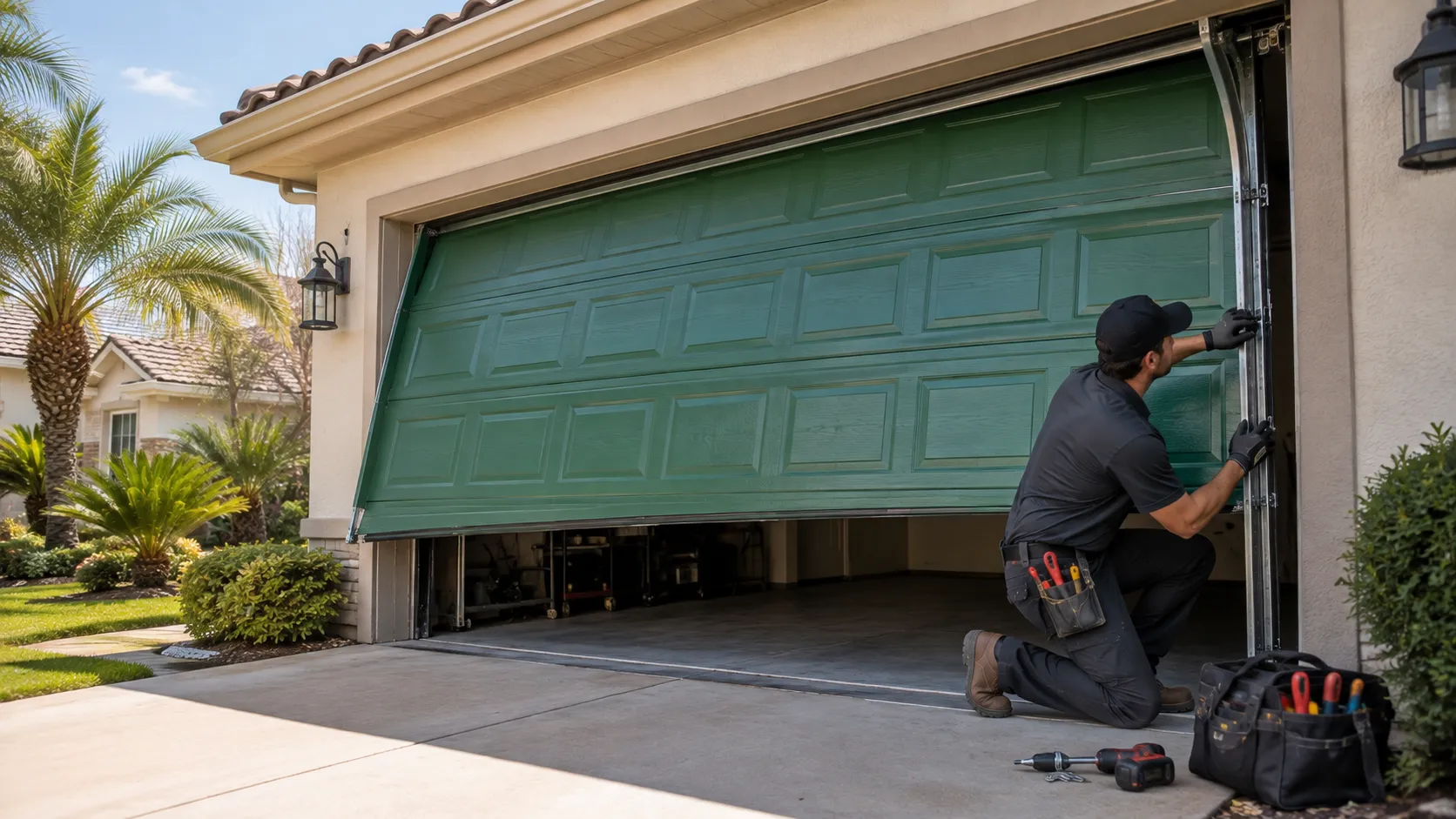 Tell us what’s wrong - Rochester Hills garage door service