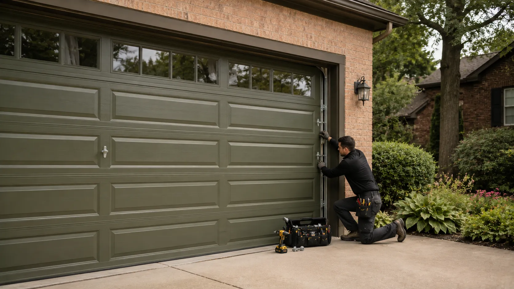 Tell us what’s wrong - Rochester Hills garage door service
